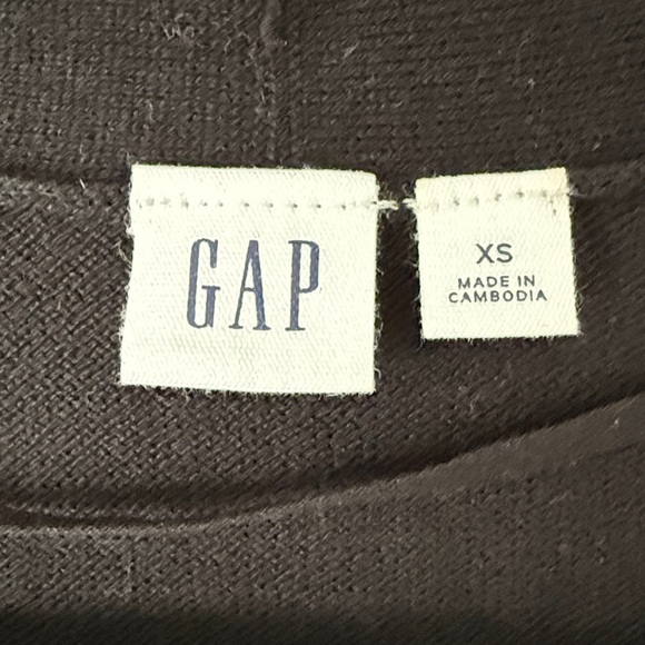 GAP Black Open Front Cardigan - Picture 2 of 5